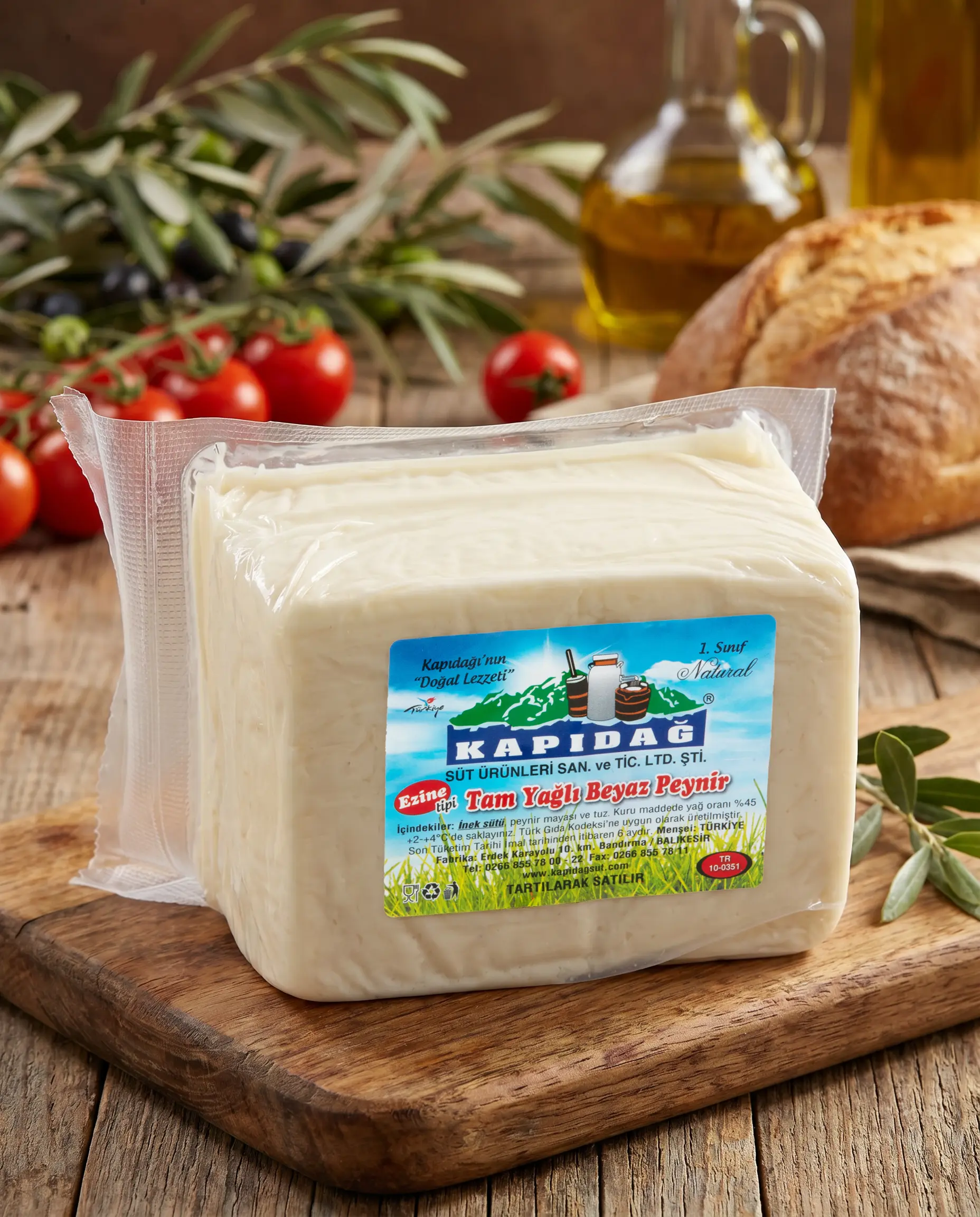 Kapıdağ Tam Yağlı Olgunlaştırılmış Koyun Beyaz Peynir 300 gr